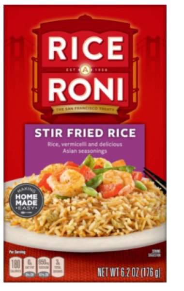RICE RONI 'Stir fried Rice' Rice,Vermicelli and delicious Asian seasoning 176 gr